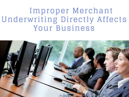 Merchant account underwriters