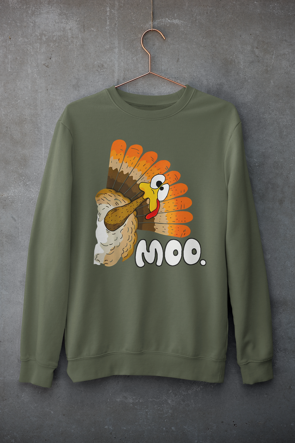 Thumbnail: Moo Turkey Tshirt or Sweatshirt