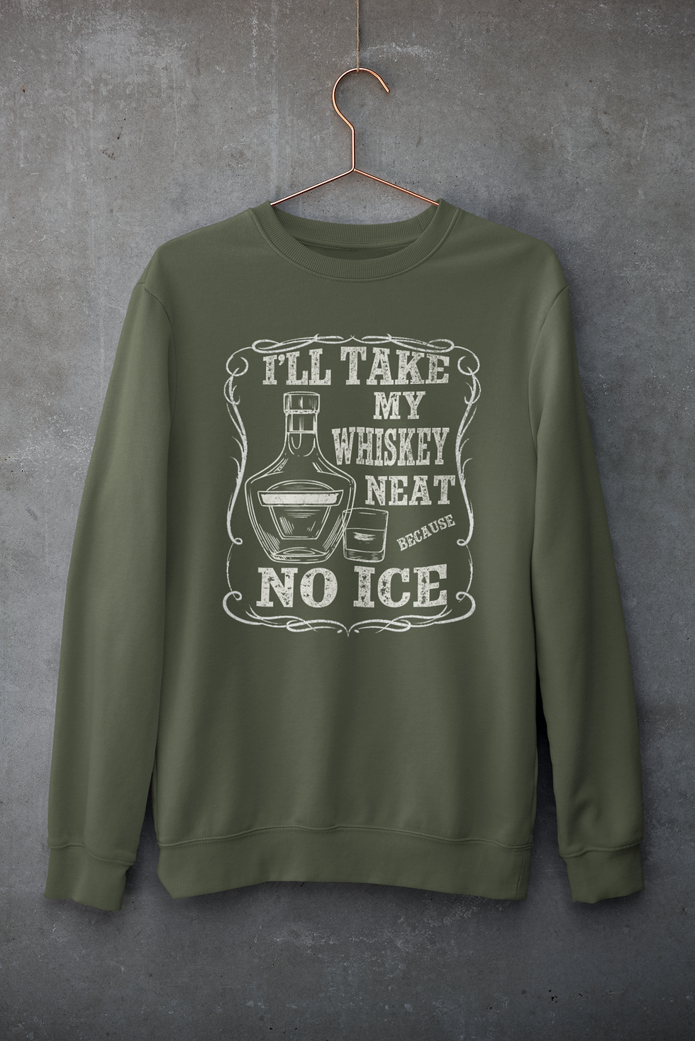 Thumbnail: I'll Take My Whiskey Neat Tshirt or Sweatshirt