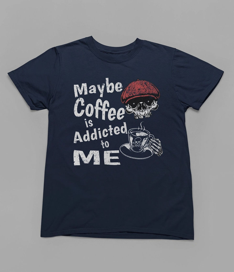 Thumbnail: Maybe Coffee Is Addicted To Me Tshirt