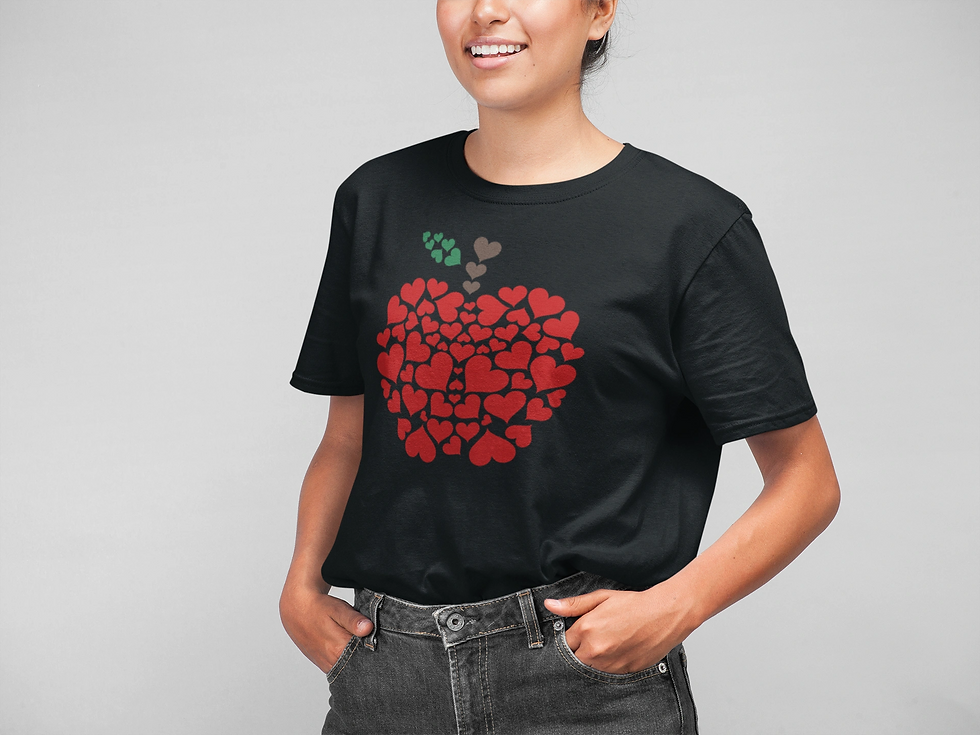 Thumbnail: Heart Apple Tshirt