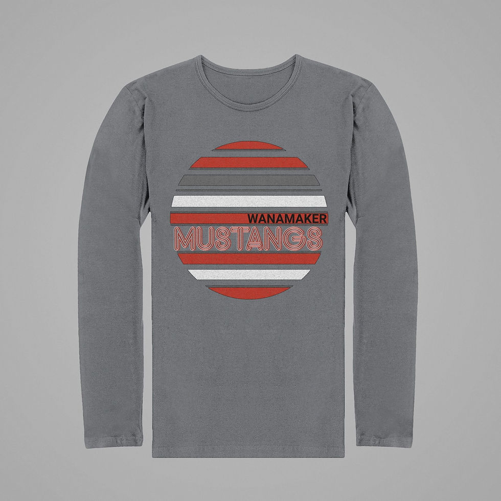 Thumbnail: Mustang Sun Short or Long Sleeve Tshirt