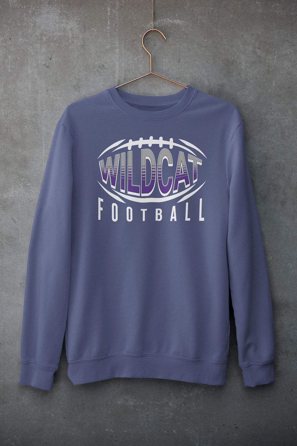 Thumbnail: Wildcat Football Tshirt Or Sweatshirt