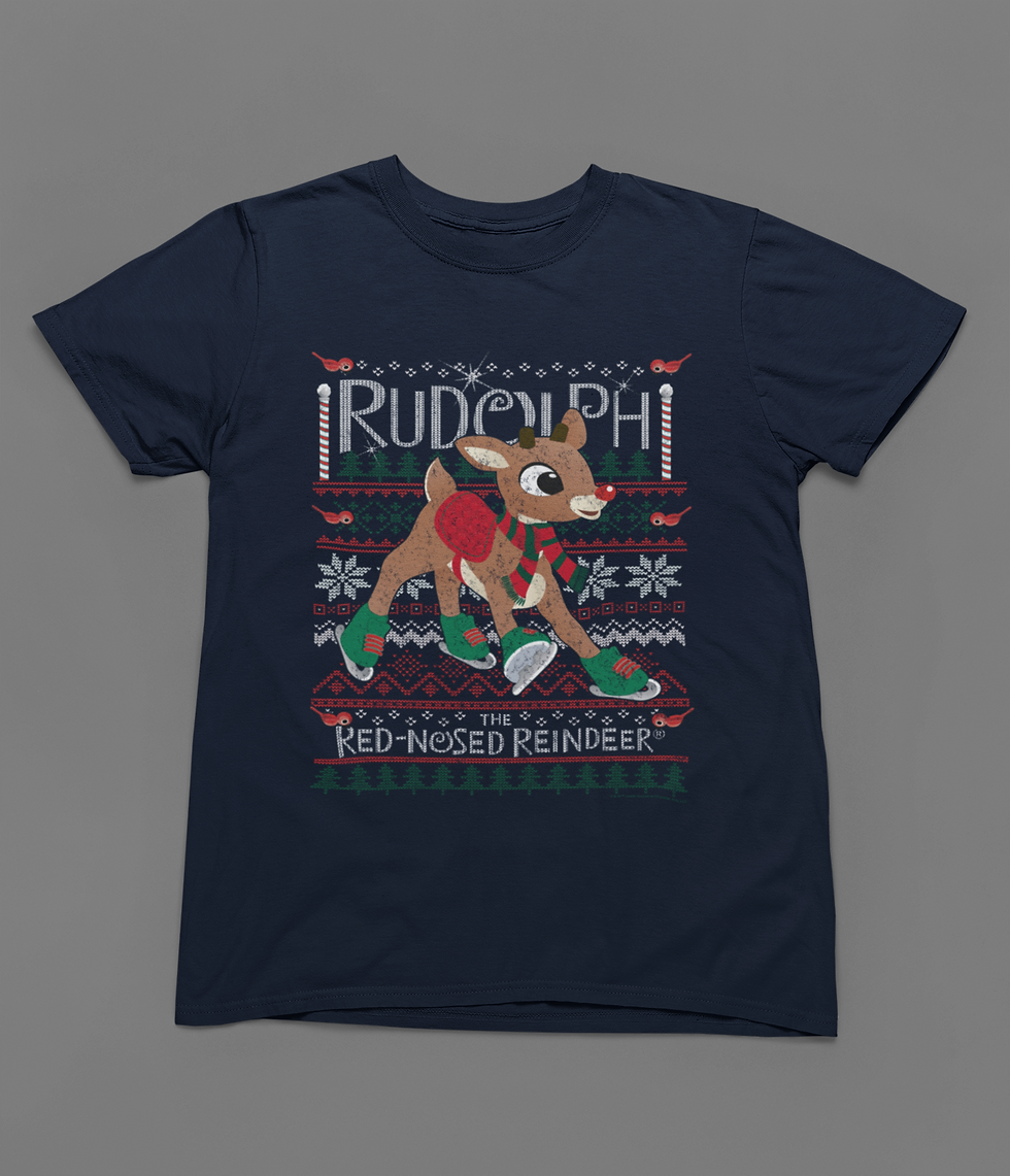 Thumbnail: Rudolph Christmas Sweater Tshirt or Sweatshirt