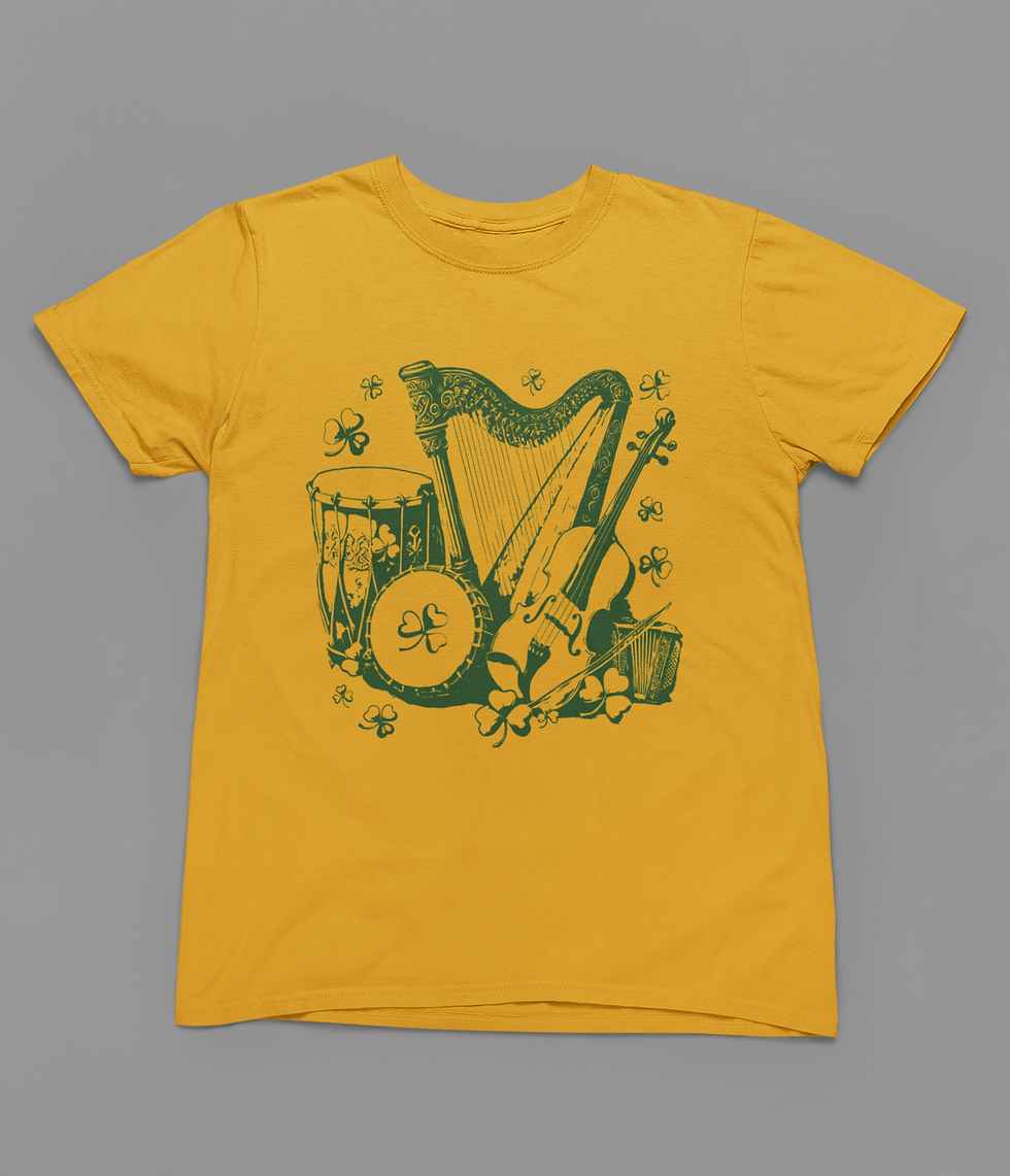 Thumbnail: Irish Music Short or Long Sleeve Tshirt