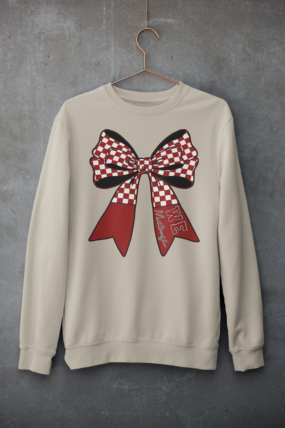 Thumbnail: Mustang Bow Tshirt or Sweatshirt