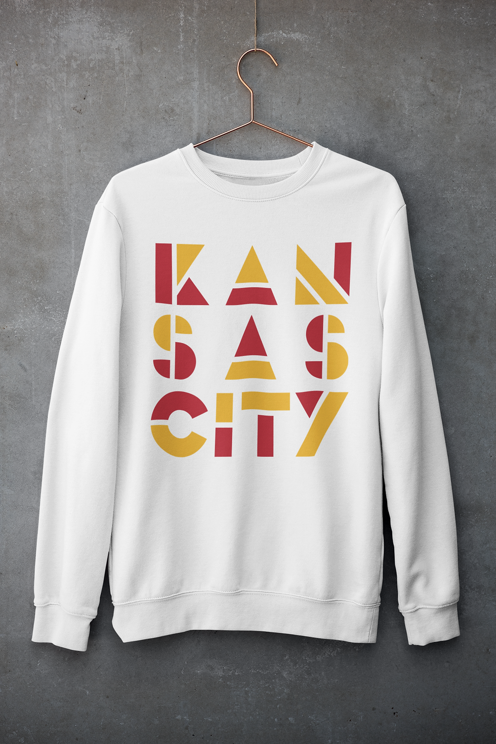 Thumbnail: KANSAS CITY Color Block Tshirt Or Sweatshirt