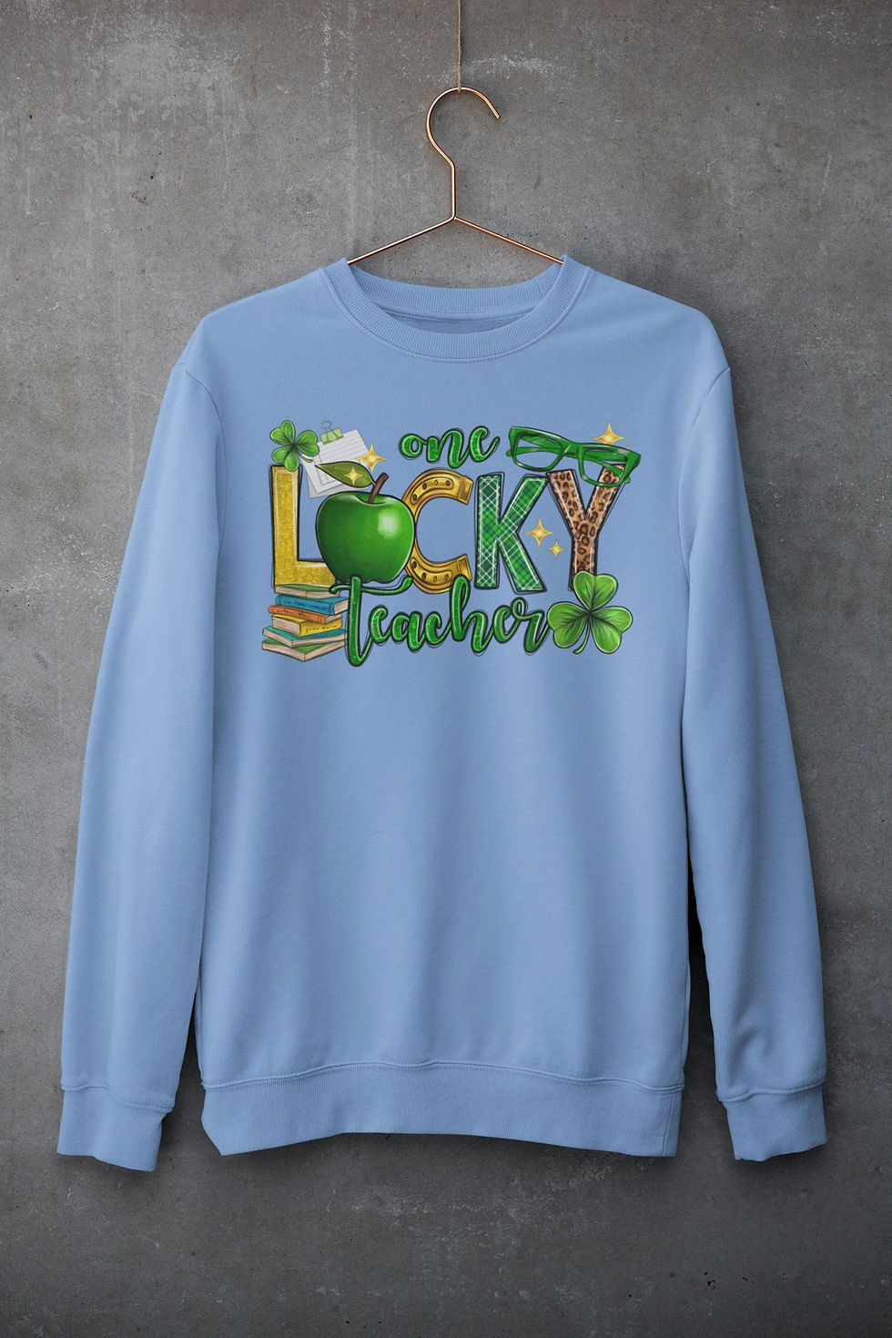 Thumbnail: One Lucky Teacher Sweatshirt