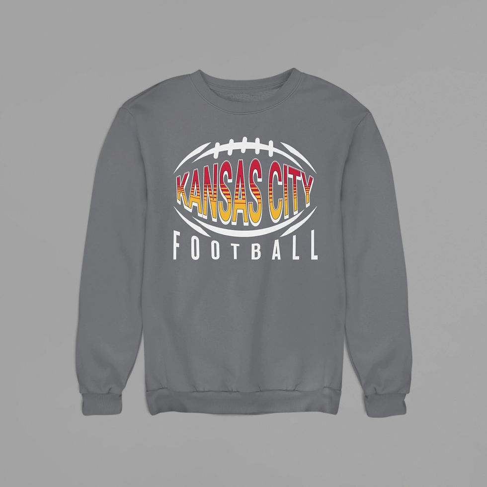Thumbnail: Kansas City Football Sweatshirt