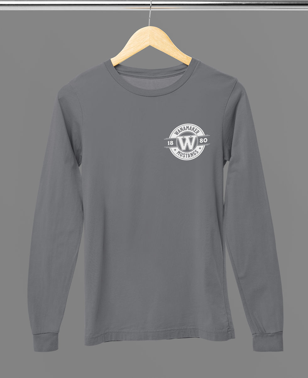 Thumbnail: Wanamaker 1880 Left Chest Tshirt or Sweatshirt