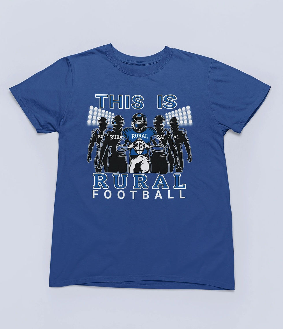 Thumbnail: This Is Rural Football Short or Long Sleeve Tshirt