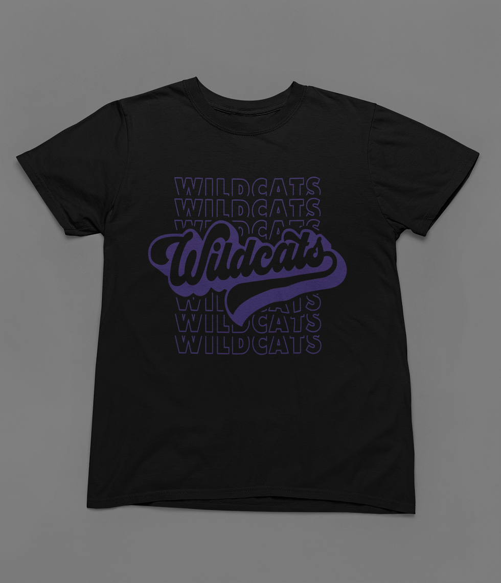 Thumbnail: Wildcats Echo Tshirt or Sweatshirt