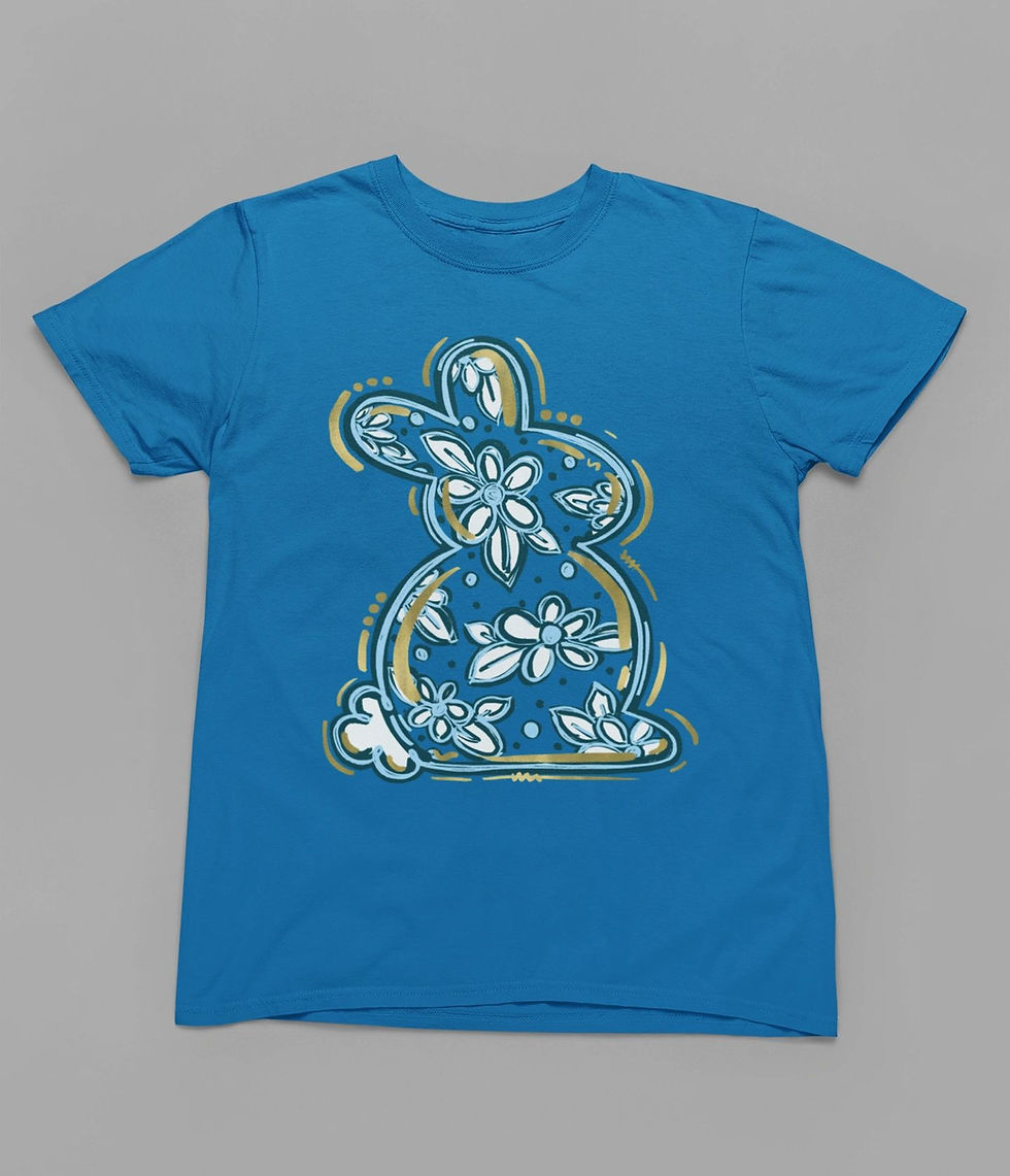 Flower Bunny Tshirt