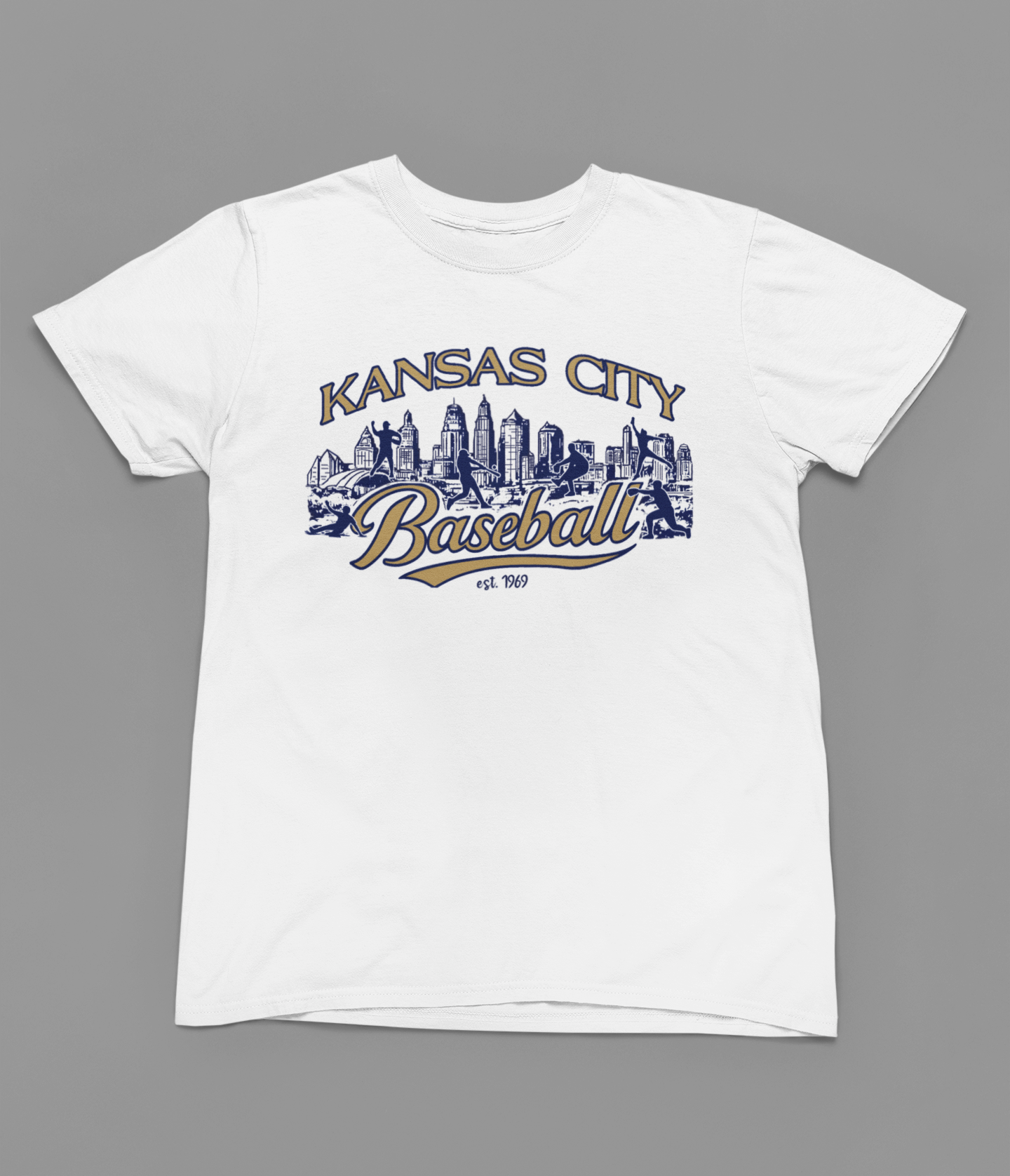 Kansas City Baseball Skyline Tank, Tshirt or Sweatshirt