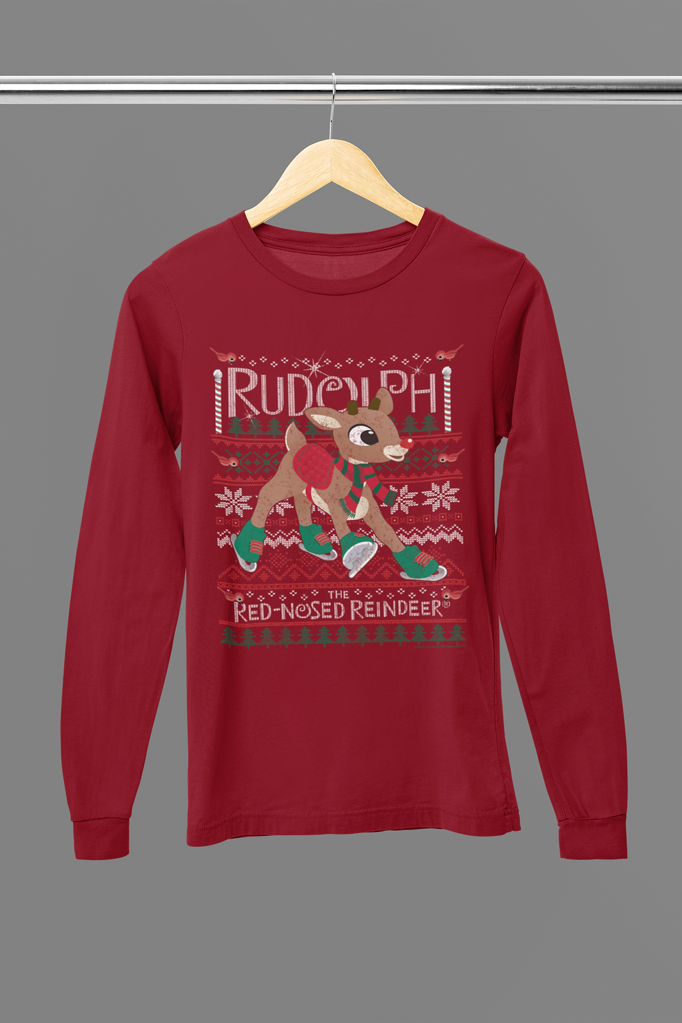 Thumbnail: Rudolph Christmas Sweater Tshirt or Sweatshirt