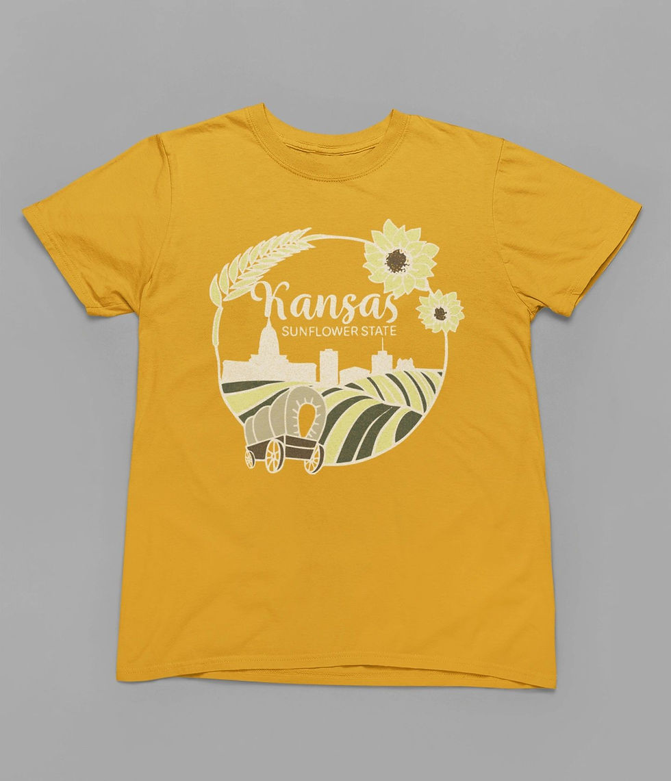 Thumbnail: Kansas Sunflower State Tshirt