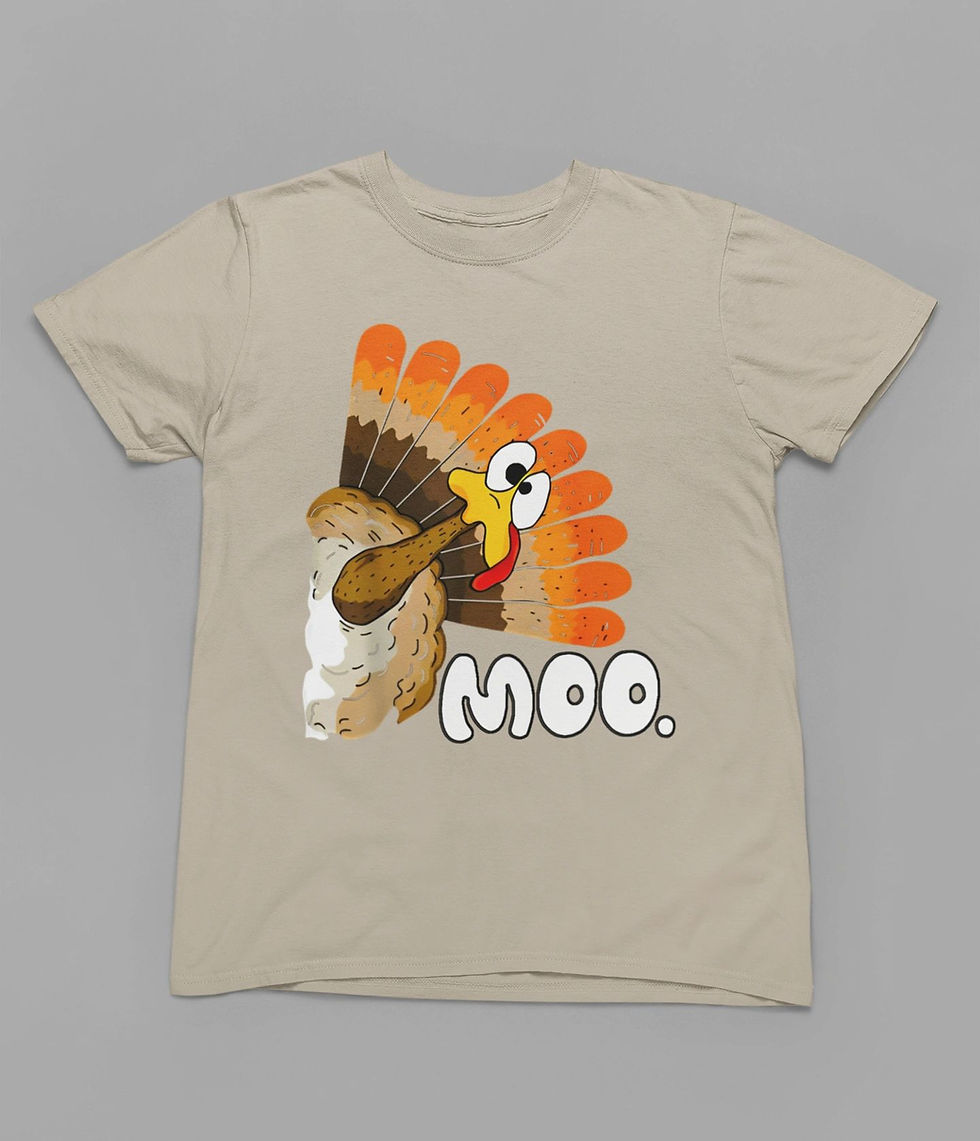 Thumbnail: Moo Turkey Tshirt or Sweatshirt