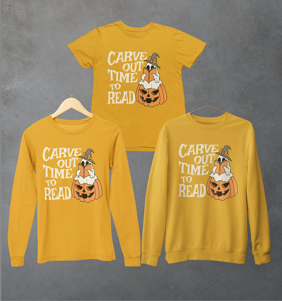 Thumbnail: Carve Out Time To Read Tshirt or Sweatshirt