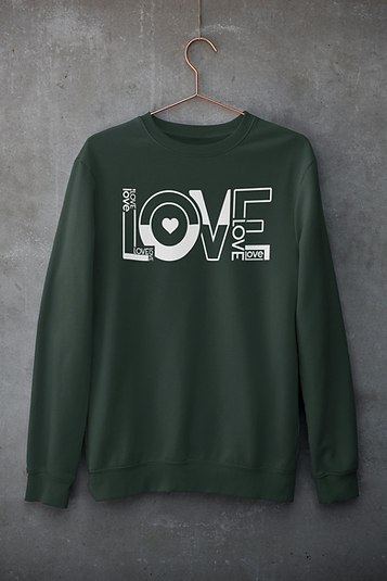 Thumbnail: Love Color Block Tshirt or Sweatshirt
