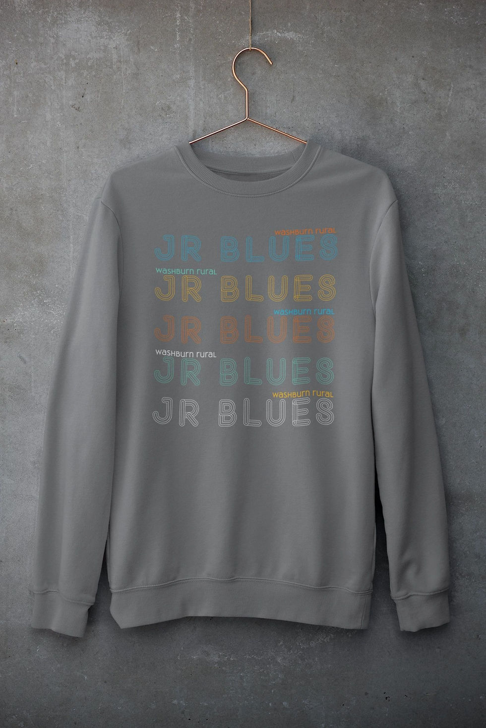 Thumbnail: Retro Jr Blues Sweatshirt