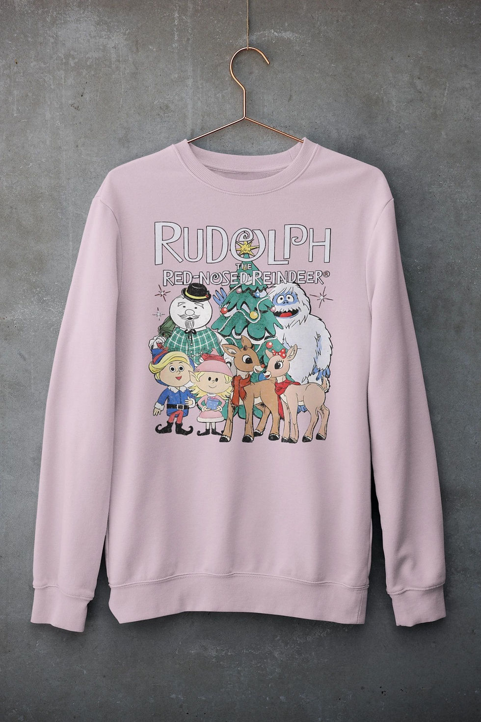 Thumbnail: Rudolph The Red Nosed Reindeer Sweatshirt