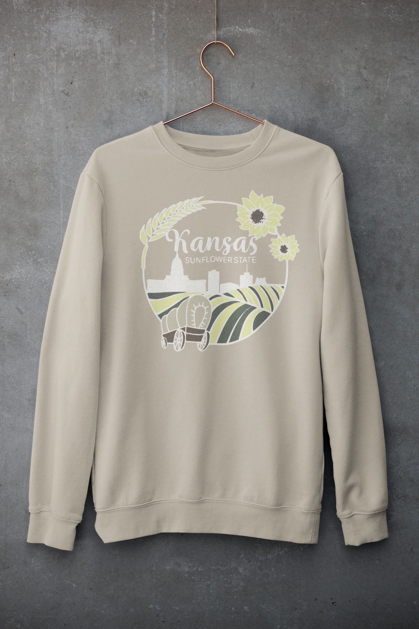 Kansas Sunflower State Sweatshirt