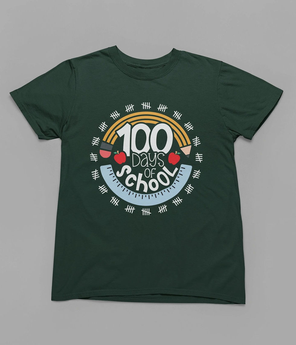 Thumbnail: 100 Days Of School Tshirt