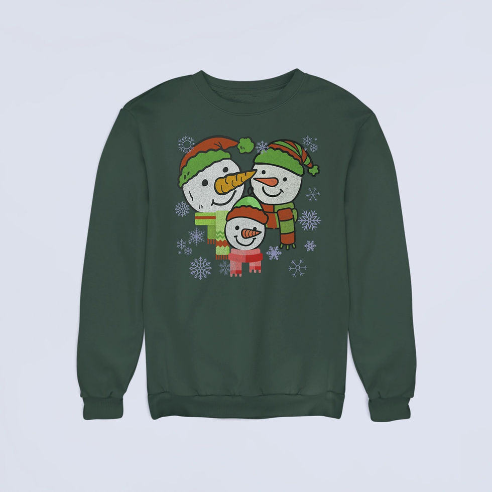 Thumbnail: Snow Family Sweatshirt