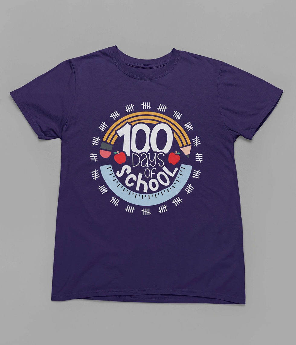 Thumbnail: 100 Days Of School Tshirt