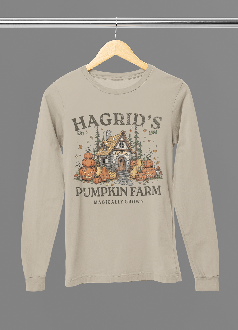 Thumbnail: Hagrid's Pumpkin Farm Long Sleeve Tshirt or Sweatshirt