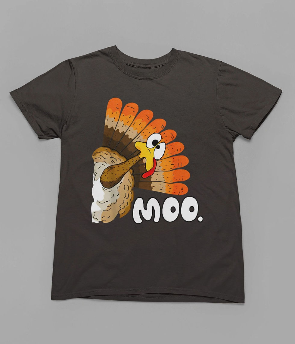 Thumbnail: Moo Turkey Tshirt or Sweatshirt