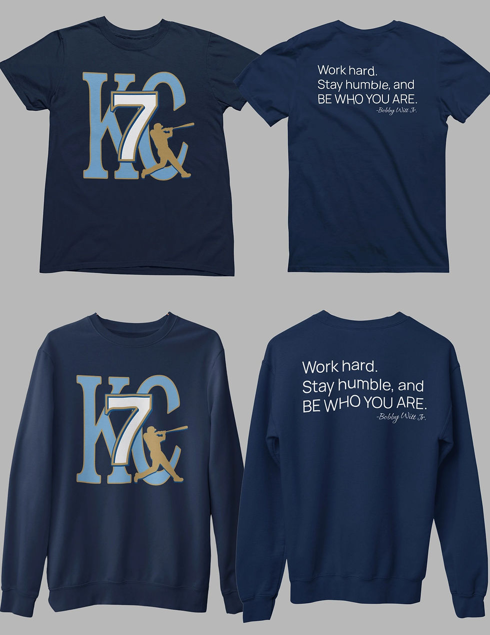 Thumbnail: KC Number Seven Tshirt or Sweatshirt