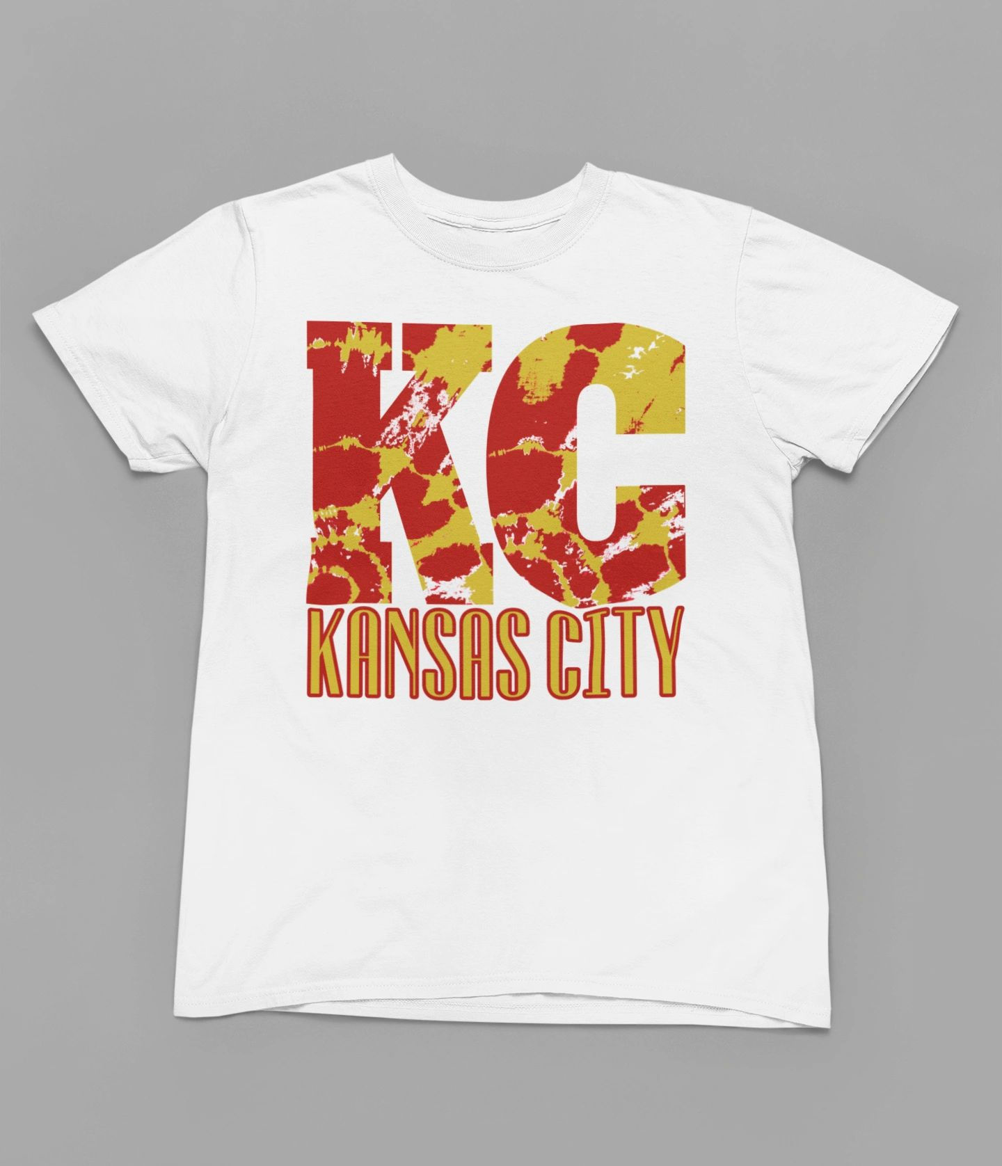 KC Faux Tie Dye Tshirt Or Sweatshirt