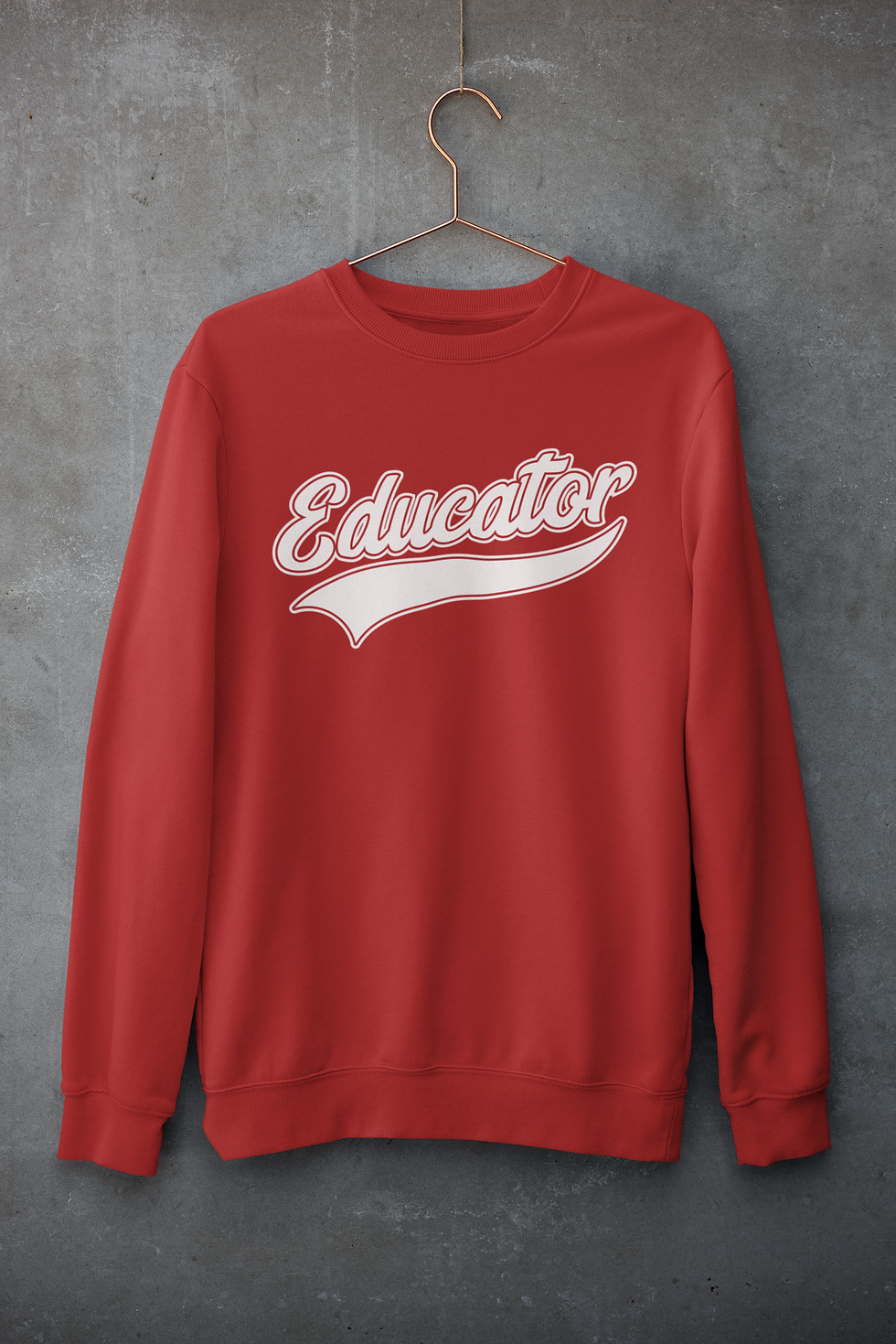 Thumbnail: Educator Swoosh Tshirt or Sweatshirt