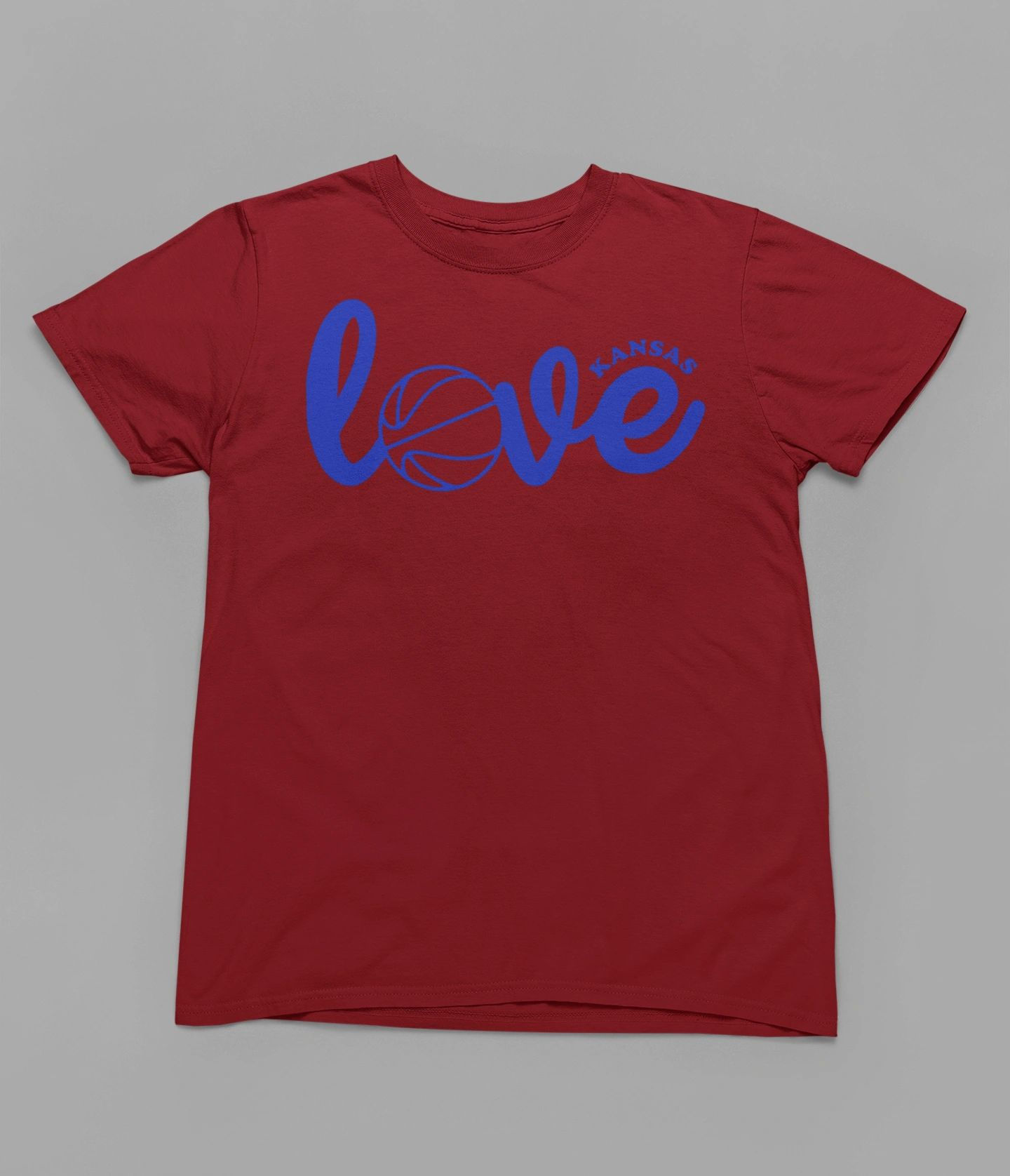 Kansas BBall Love Tshirt