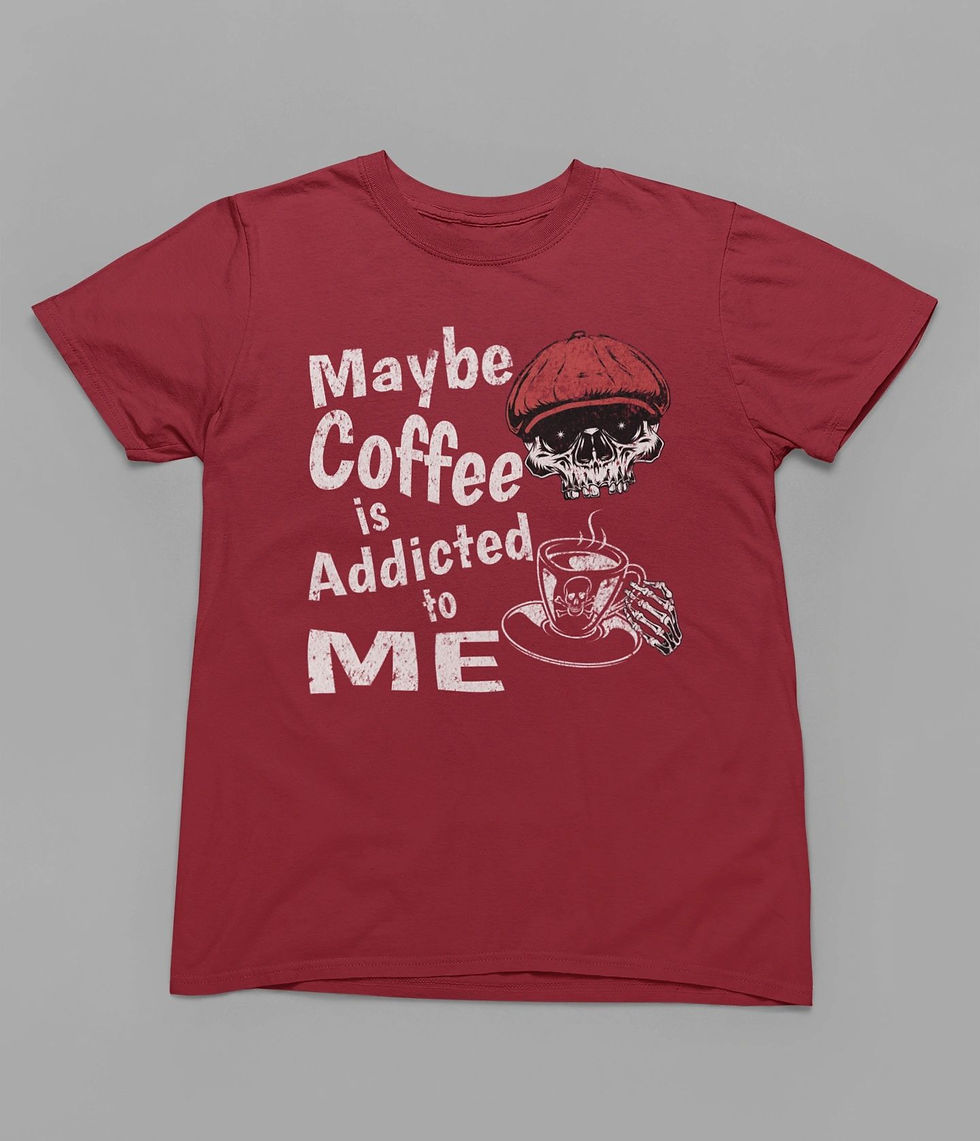 Thumbnail: Maybe Coffee Is Addicted To Me Tshirt