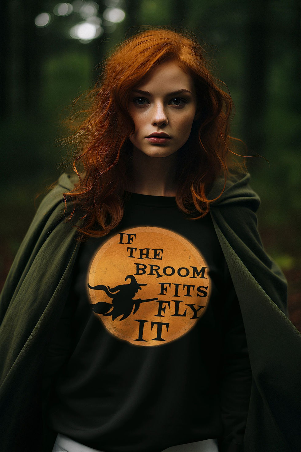 Thumbnail: If The Broom Fits Fly It Tshirt or Sweatshirt