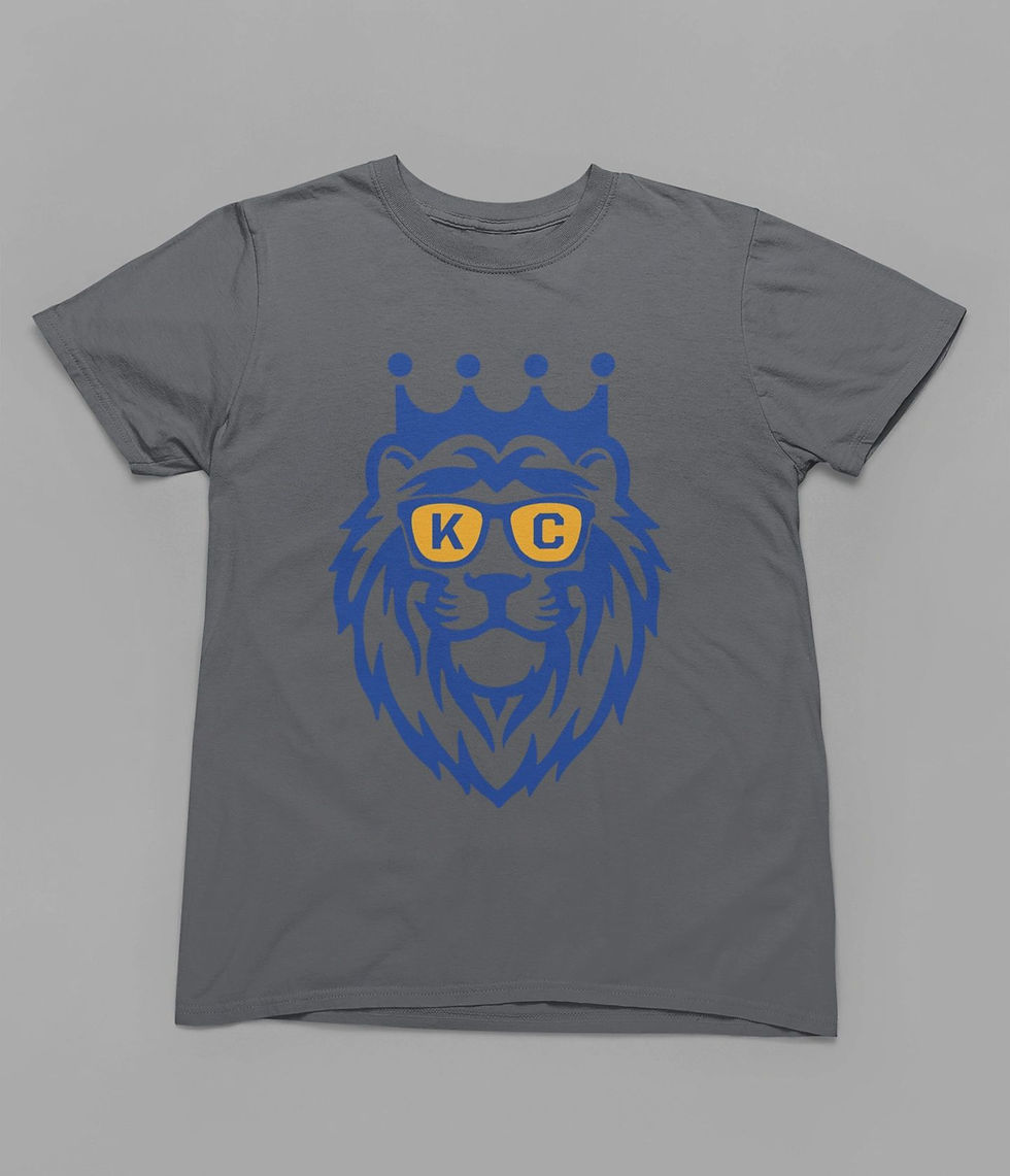 Thumbnail: KC Royal Lion Tshirt Or Sweatshirt