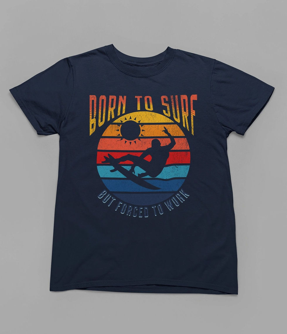 Thumbnail: Born To Surf Tshirt
