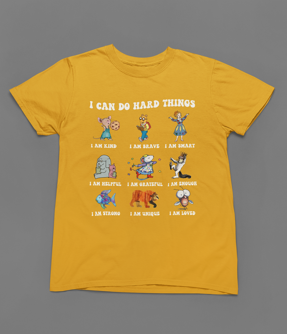 Thumbnail: I Can Do Hard Things Tshirt or Sweatshirt