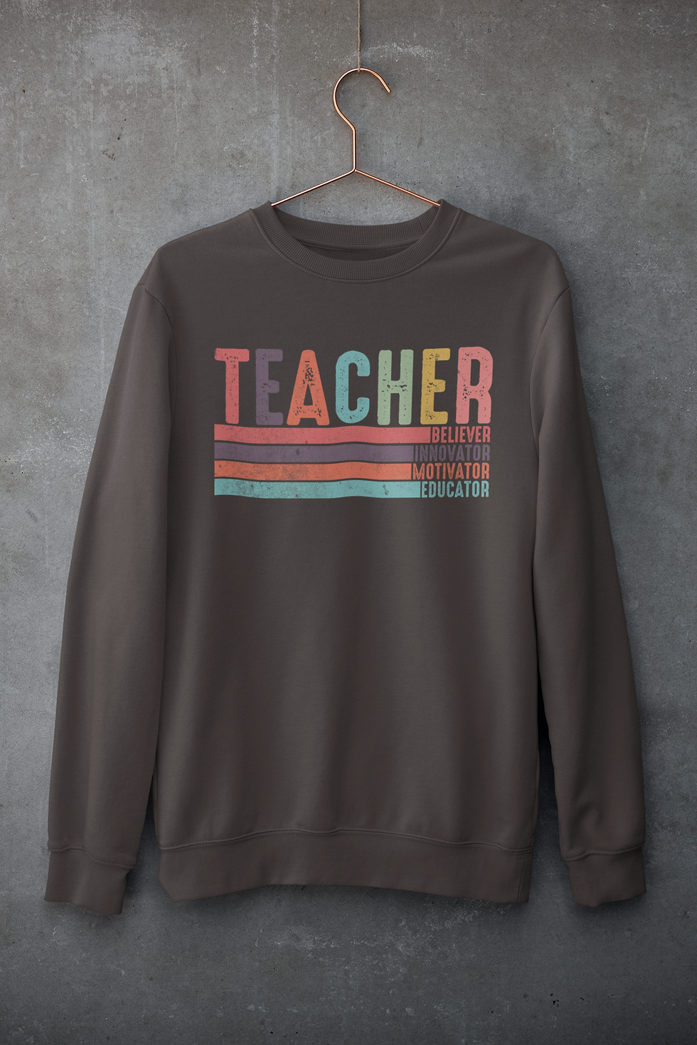 Thumbnail: Believer Innovator Motivator Educator Sweatshirt