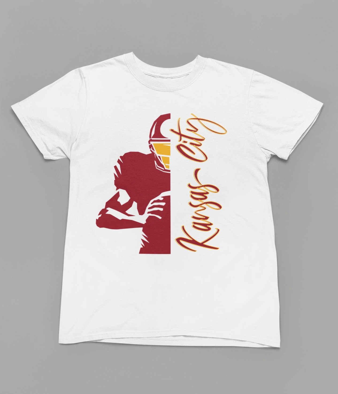 Kansas City Football Player T-shirt