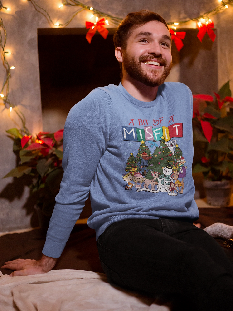 Thumbnail: A Bit Of A Misfit Rudolph Sweatshirt