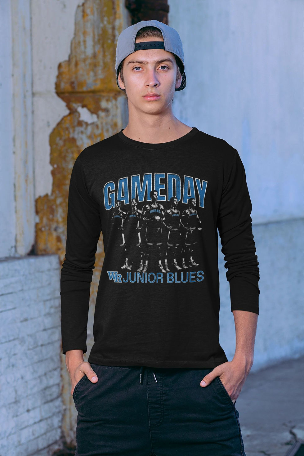 Thumbnail: WRHS Boys Gameday Short or Long Sleeve Tshirt