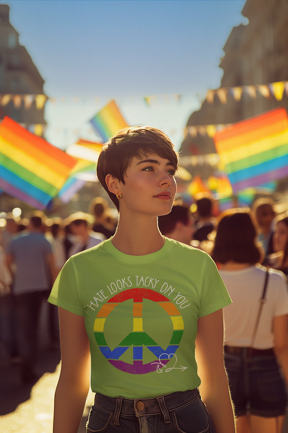 Thumbnail: Hate Looks Tacky On You Tshirt