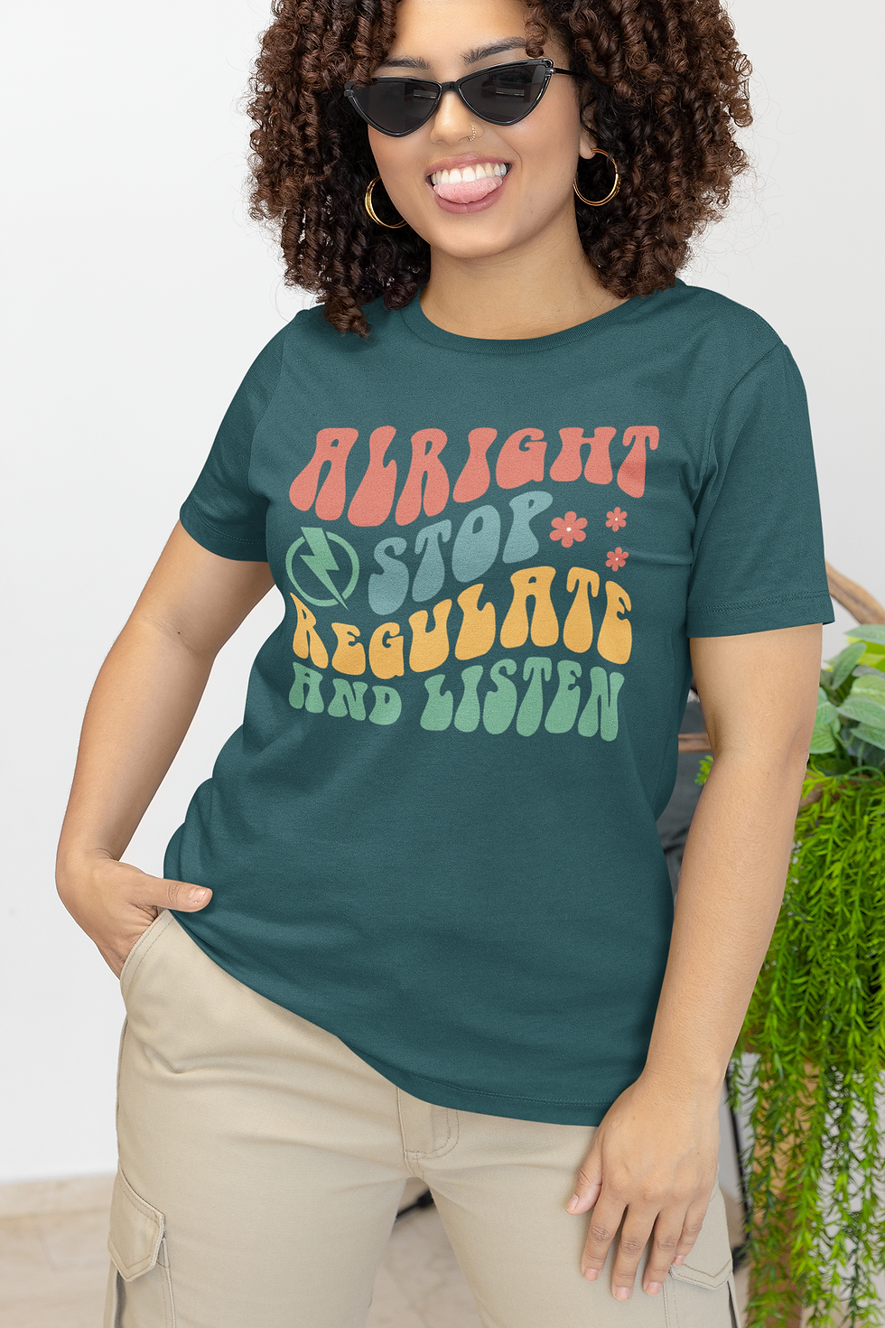 Thumbnail: Stop Regulate And Listen Tshirt or Sweatshirt