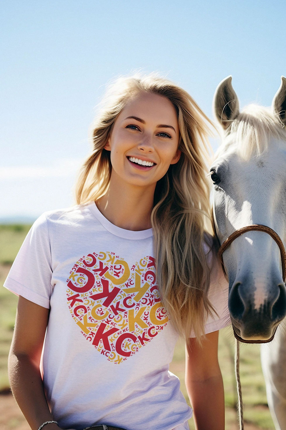 Thumbnail: Heart KC Tshirt or Sweatshirt