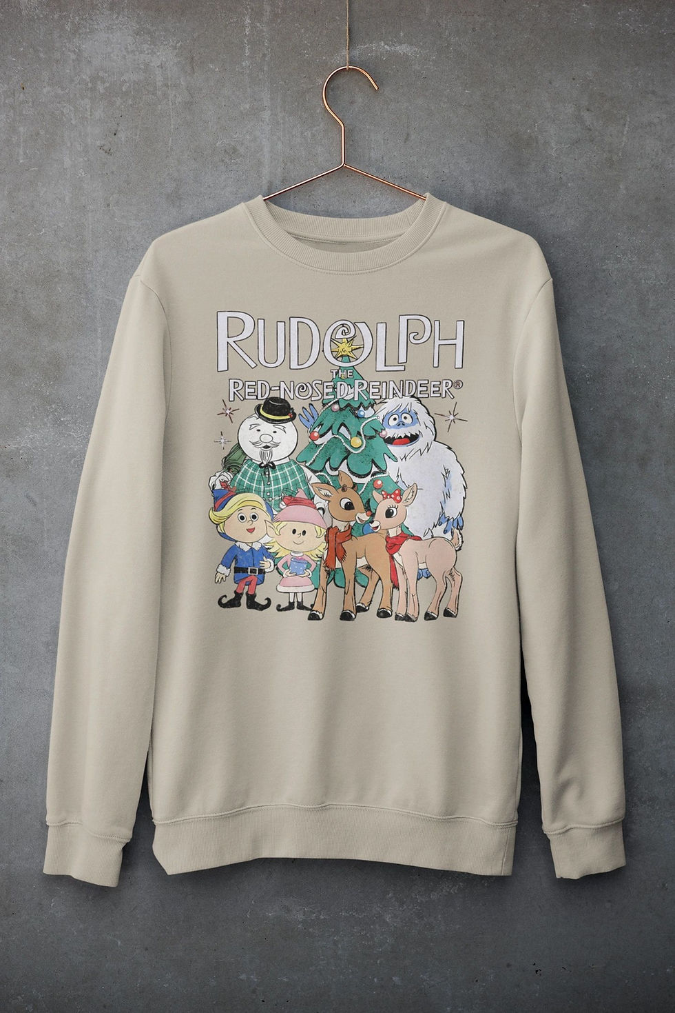 Thumbnail: Rudolph The Red Nosed Reindeer Sweatshirt