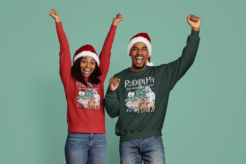 Thumbnail: Rudolph The Red Nosed Reindeer Sweatshirt