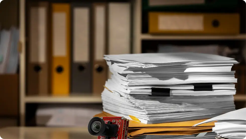 Offline document automation in healthcare.